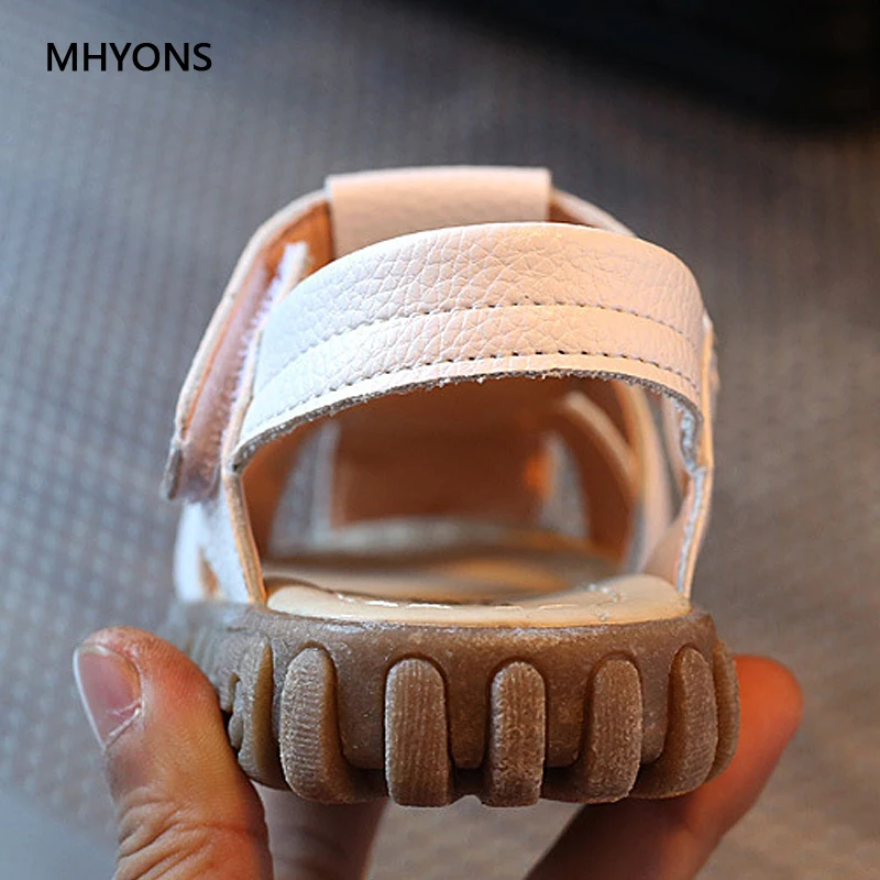 MHYONS 2020 новые весенние летние туфли для мальчиков мягкие кожаные сандалии