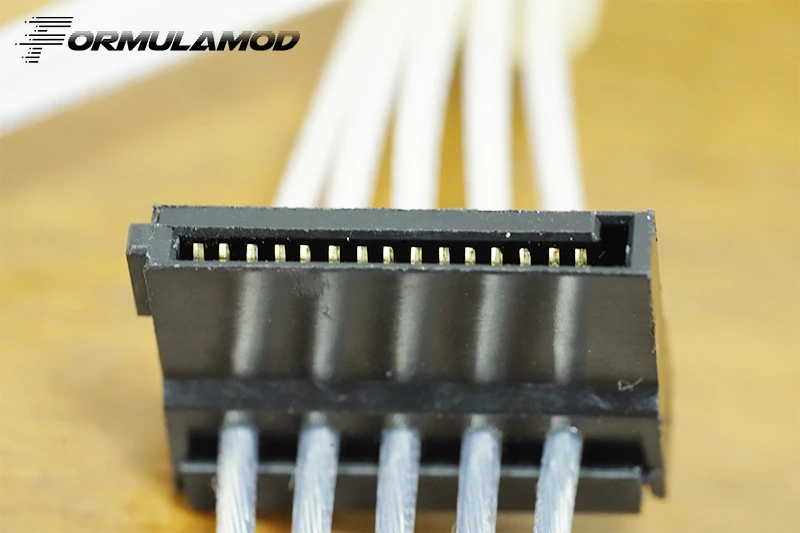 FormulaMod Fm HS SL полностью модульные PSU кабели 18AWG посеребренные для Asus THOR & severonic Focus/Prime