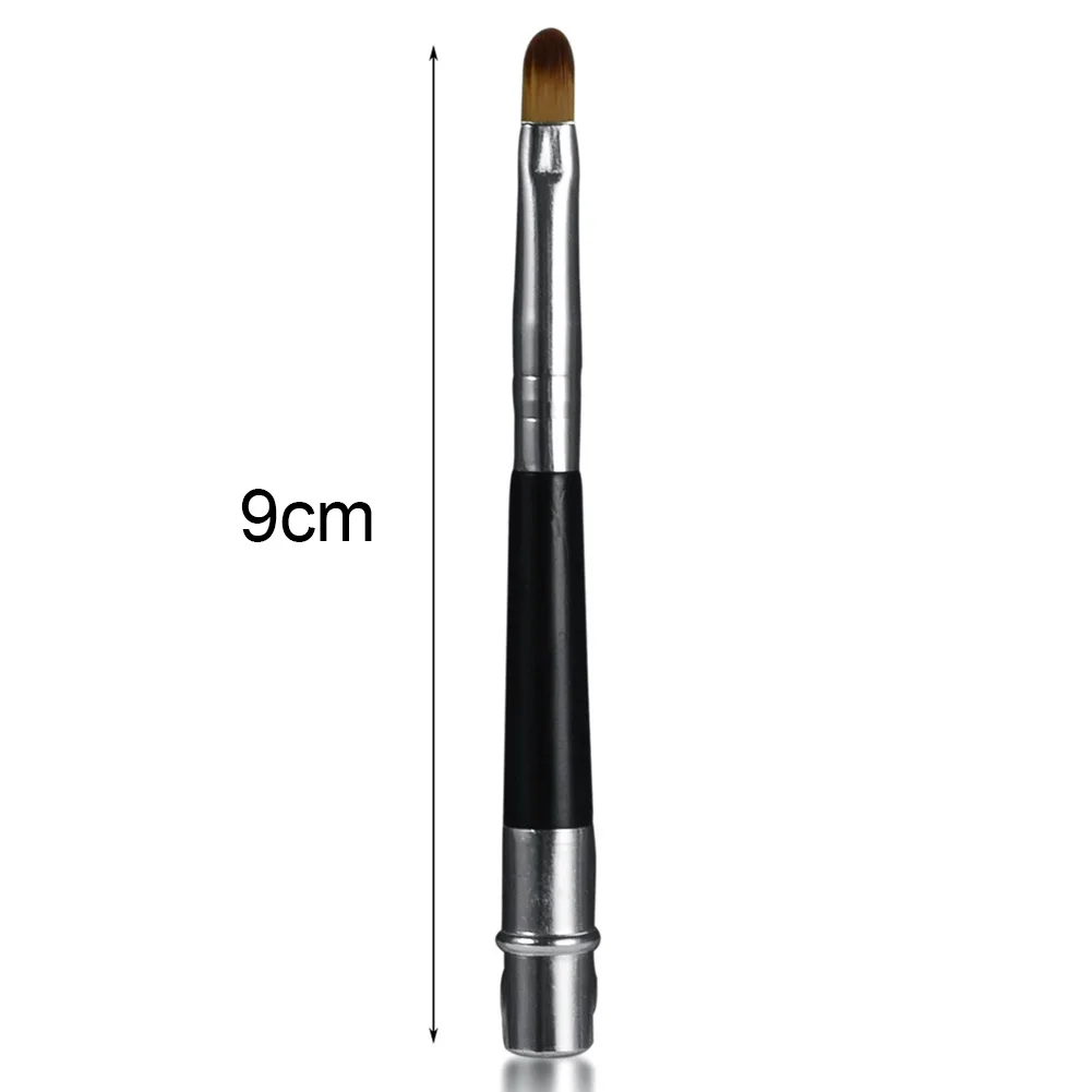 

Portable Lip Brush Retractable Home Travel Lipstick Gloss Makeup Brushes Tool SSwell