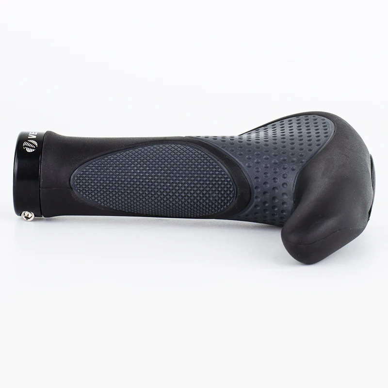

MTB Road Bicycle Grips with Bar End Integrity Mountain Cycling bike handlebar parts high end aluminum rubber Grips 22.2mm