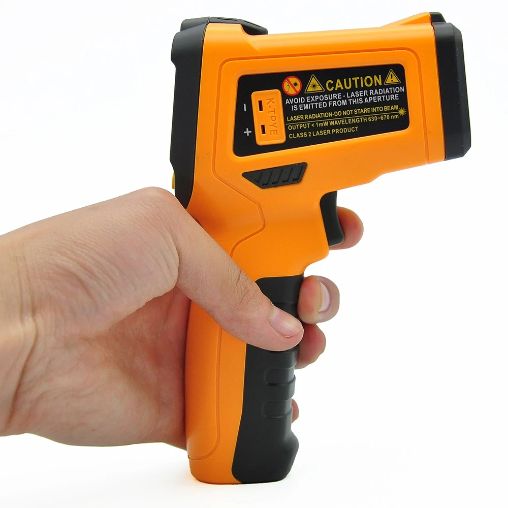 Peakmeter pm6530c Бесконтактный цифровой инфракрасный термометр Красочные Подсветка