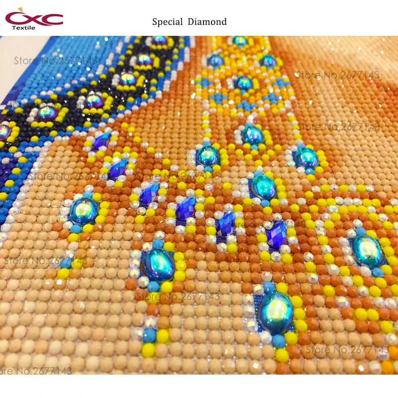 Diy 5d алмаз живопись пейзаж Девять рыба График домашнее украшение Картина