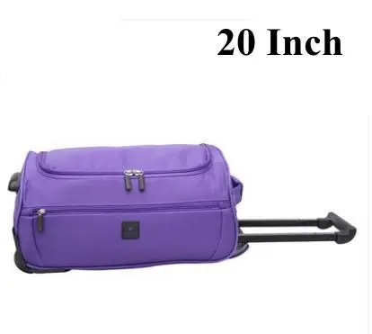 18 дюймов 20 22 женский чемодан на колёсиках Женская дорожная сумка колесиках Сумка
