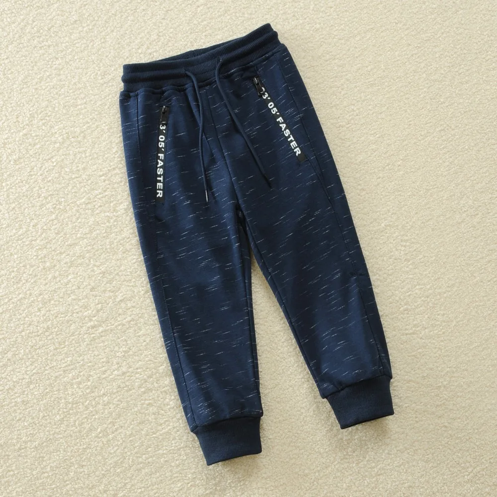 

Spring Autumn Boys Pants Fashion Pockets Kids Sports knit Pants For Teenage Solid Summer 3-14 Year Kids Clothes Boys Trousers