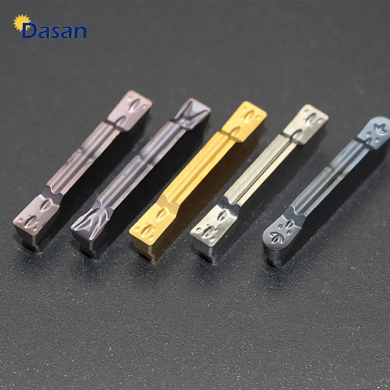 

10pcs MGMN200 T MGMN300 T MRMN300 M MRMN300 MGMN400 Carbide Inserts for CNC Lathe Grooving Parting off Metal Slot Cutter Tool