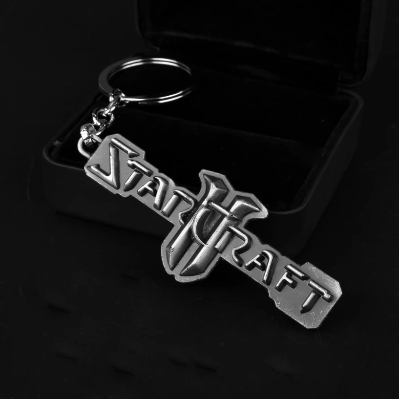 Брелок Starcraft с надписью и логотипом металлическая цепочка для ключей ювелирный