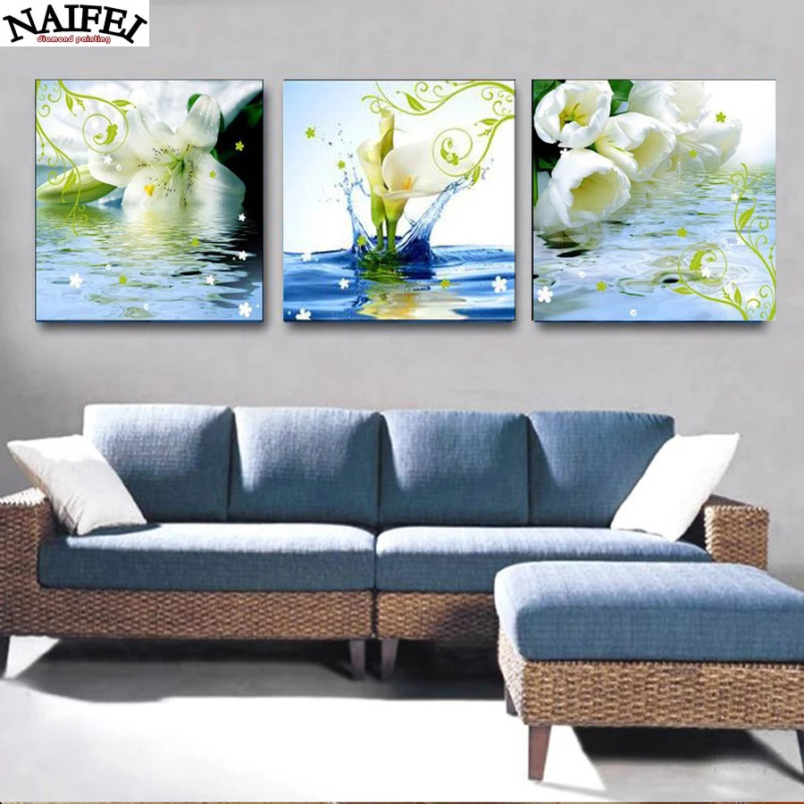 

3 шт., 5D, для творчества, алмазная живопись, орхидеи, цветы, полная, алмазная вышивка, вышивка, круглая стразы, мозаика, вышивка крестиком, укра...