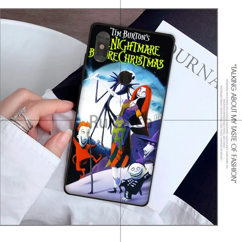 Ruicaica The Nightmare Before Phone Cell Case for Xiaomi Mi 6 Note3 8 8SE Redmi 5 5Plus Note4 4X Note5 Cellphones | Мобильные