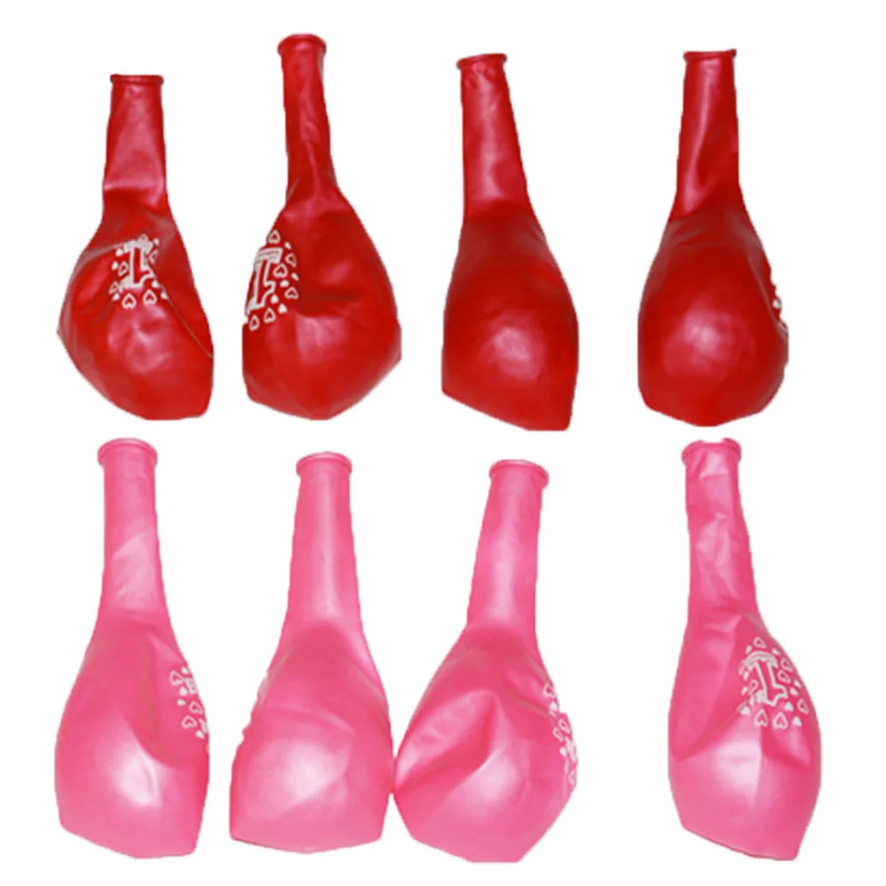 100 шт. перламутровые воздушные шары с принтом для первого дня рождения мальчиков