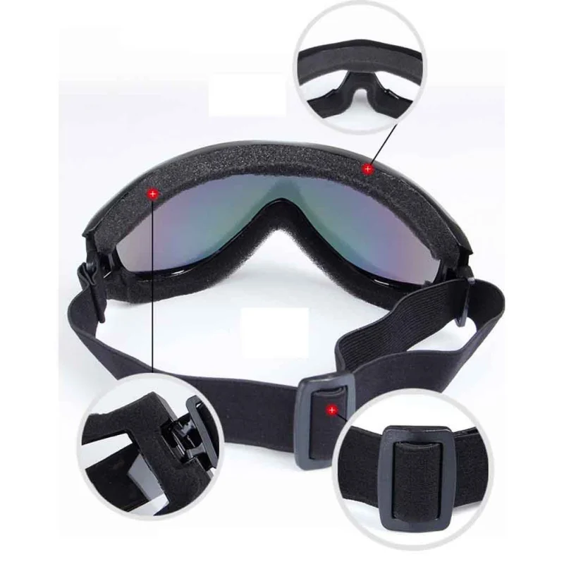 Лыжные очки унисекс Pro однослойные сферические для катания на лыжах и сноуборде