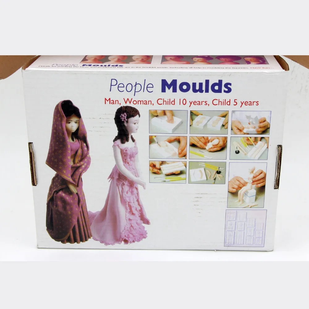 Горячая Распродажа 3D форма для торта в форме человека из мастики семейный набор