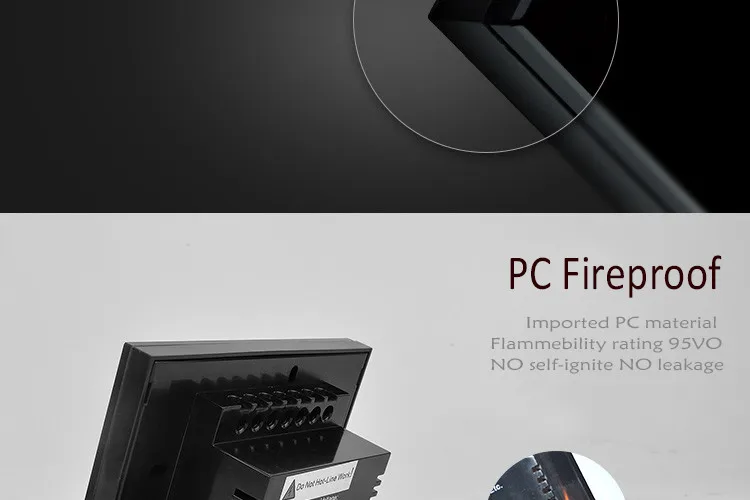Стандарт США 4 pin/6 pin настенная розетка, белый/черный цвет Высококачественная стеклянная панель, 15A 110-240 V Двойная настенная розетка