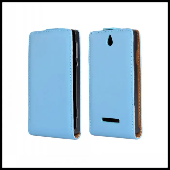 Чехол для телефона Sony Xperia E C1605 E4G P Lt22i V Lt25i S Lt 26i T Lt30p кожаный защитный чехол-книжка |