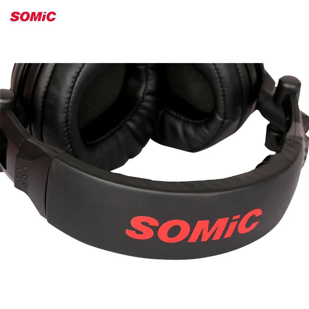 SOMIC MM185 DJ deep bass headphones HIFI earphone 3.5mm plug music headset for computer PC phone mp3 | Электроника