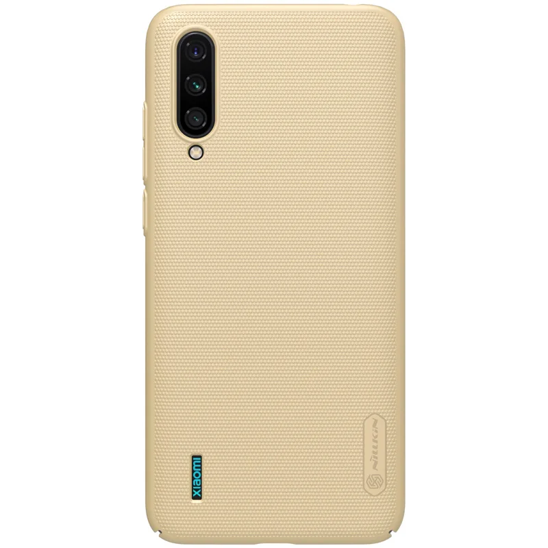 Xiaomi Mi CC9 чехол Nillkin супер матовый защитный жесткий Ультратонкий матовый защитный чехол для телефона Xiaomi Mi CC9 Nilkin - Цвет: Золотой