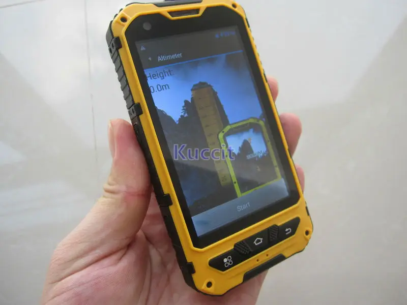Оригинальный сотовый телефон MTK6582 Quad Core Android Gorilla Glass A8 IP68 прочный