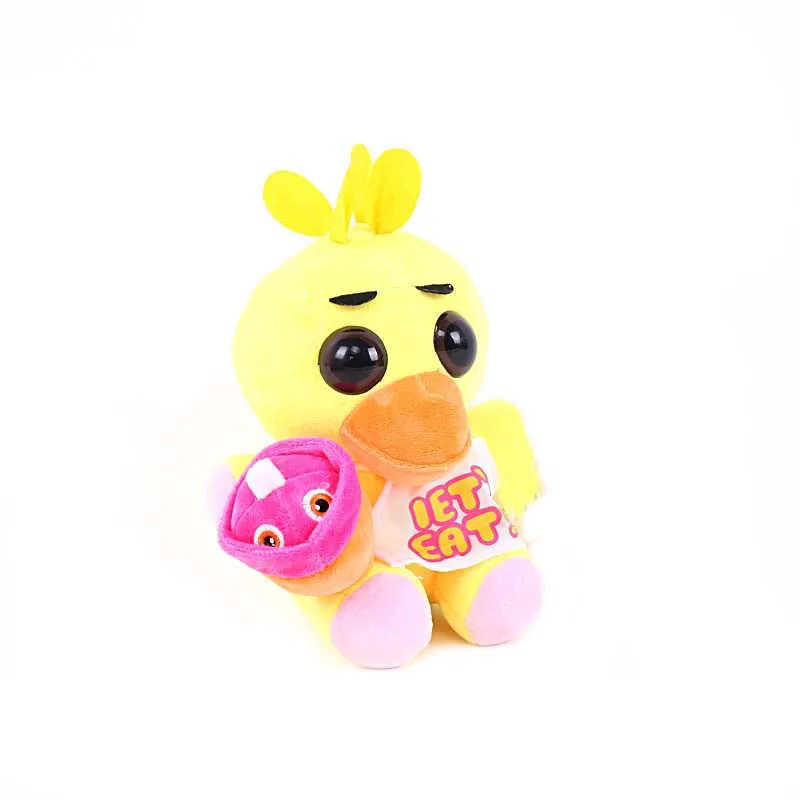 4 шт./компл. пять ночей у Фредди Плюшевые игрушки Подвески 15 см Keychian Soft Peluche аниме