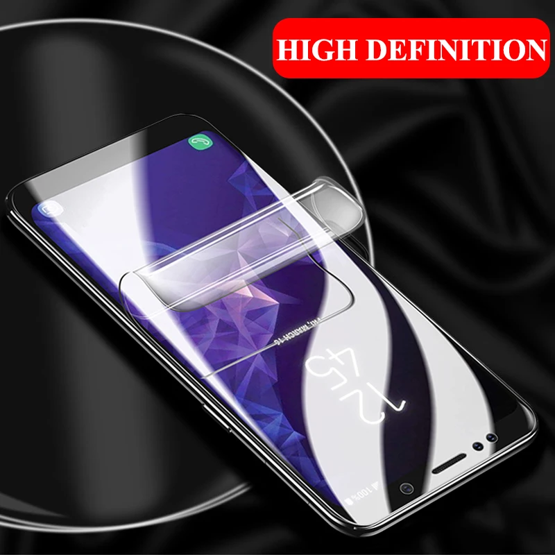 Мягкие Screenprotector на для samsung Galaxy S8 S9 плюс защитный Стекло Броня Самсун Galax S 9 8 S9Plus