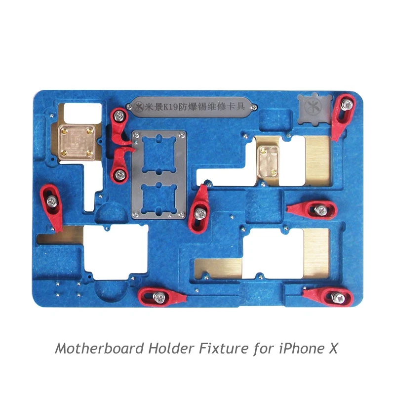 MJ материнская плата PCB держатель Ремонтное приспособление для iPhone 6/6 P/6 S/6SP/7/7 P/8/8 P/X