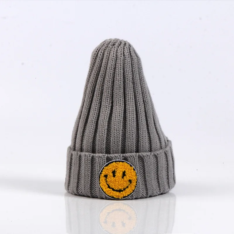 Новая детская зимняя шапка для мальчиков и девочек мягкая теплая вязаная Шапочка