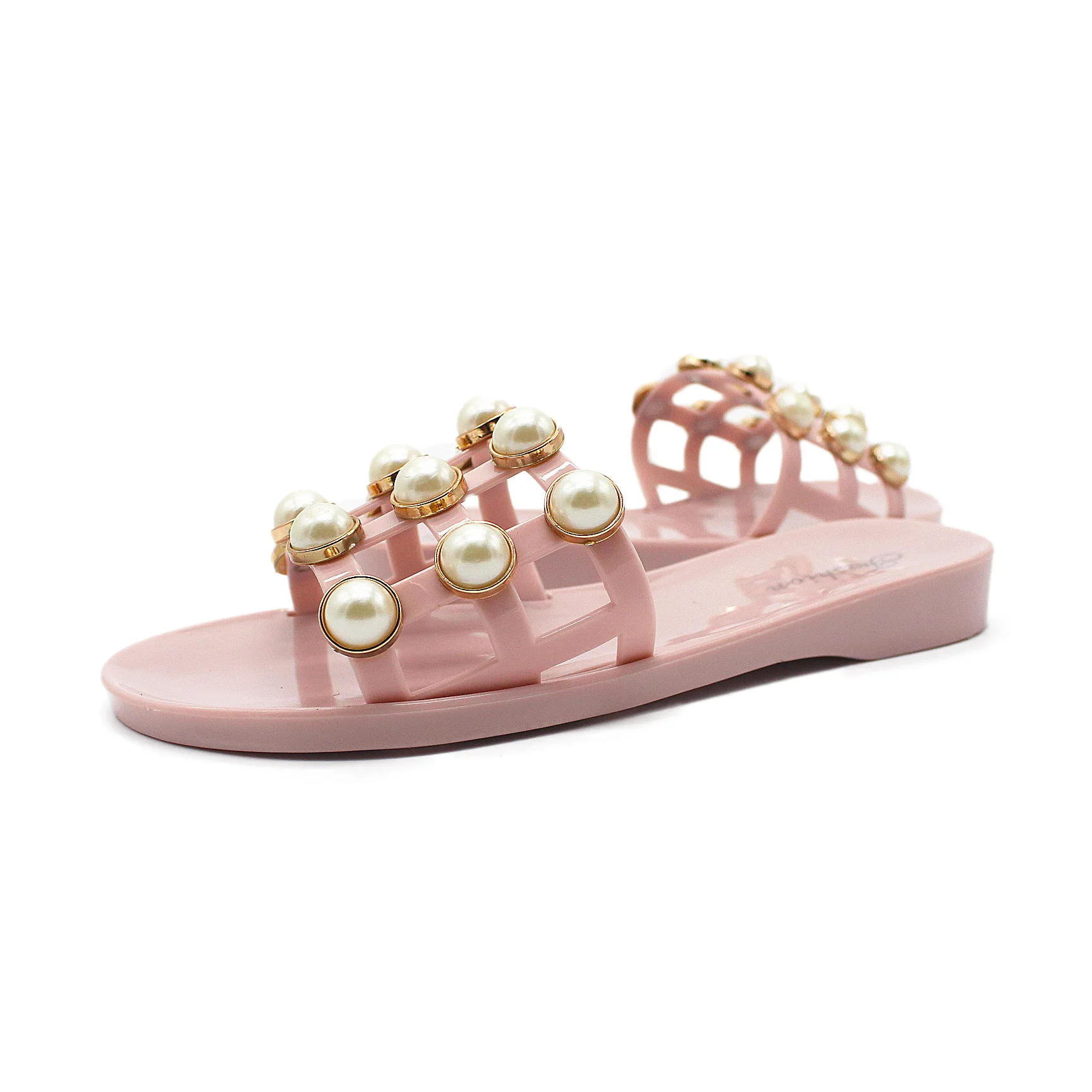 2017 модные тапочки женская одежда с жемчужинами и виноградными частицами