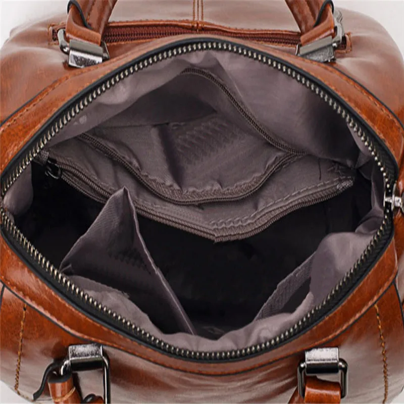 

Women Fashion Solid Rivet Cover Crossbody Bag Messenger Bag Totes