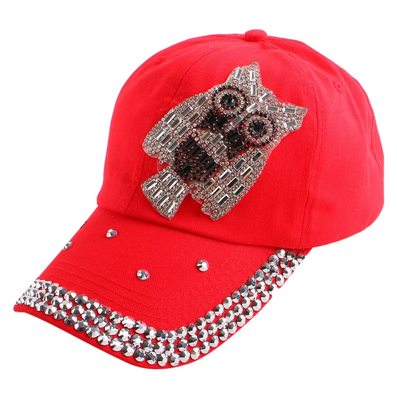 Женская мода для девочек сова хип-хоп snapback оптовая продажа дизайнерская
