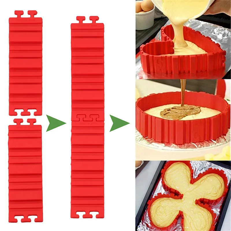 Для волшебной выпечки змей Пищевая силиконовая форма для торта Выпекать Diy все