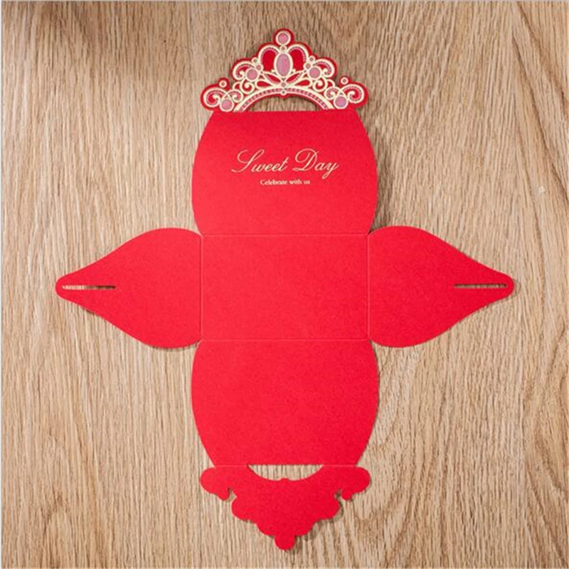 50 шт./лот сладкая любовь Свадебная коробка для конфет Свадебные сувениры и