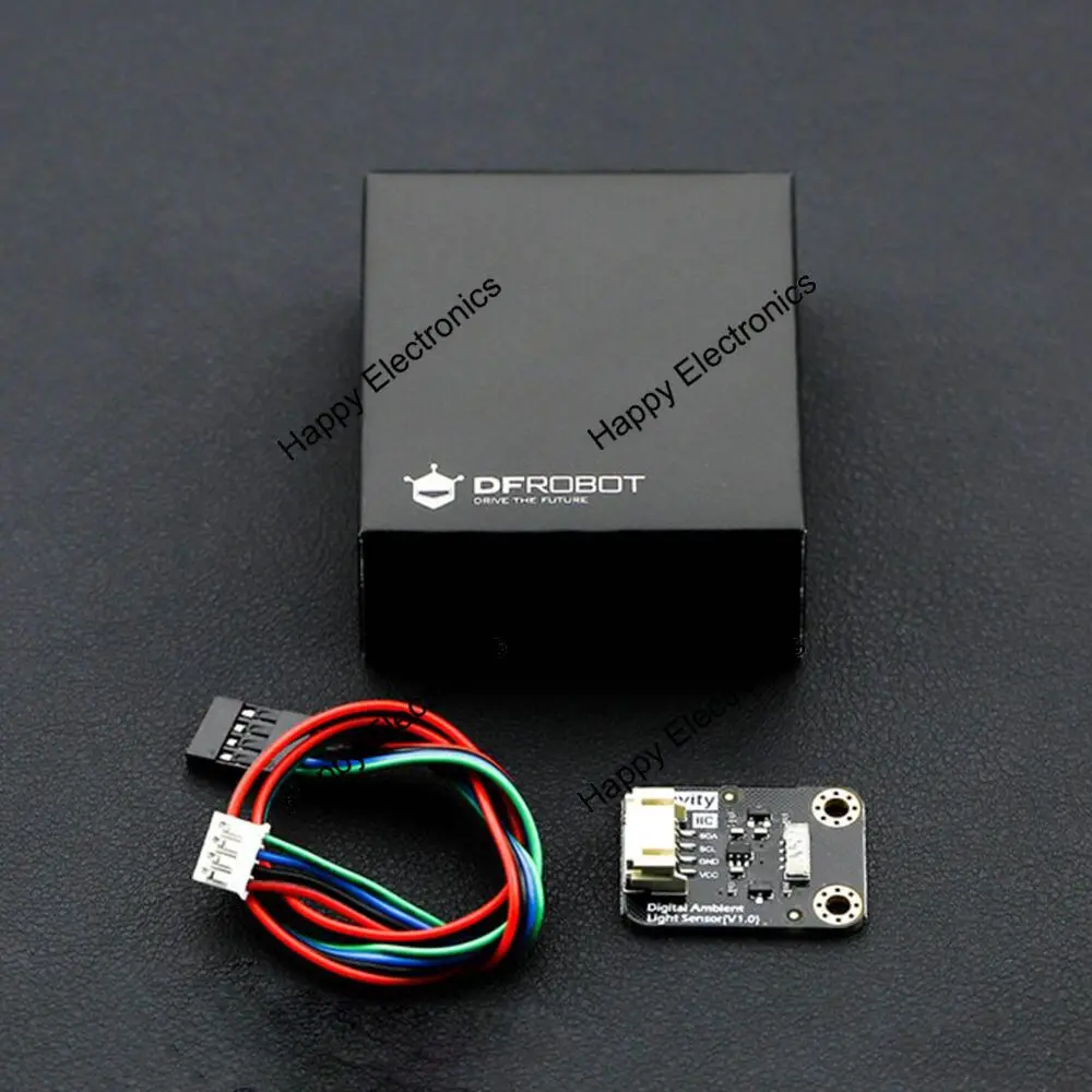 Новинка высокоточный цифровой датчик освещенности DFRobot Gravity series I2C VEML7700 3 ~ 5 в 0 120Klx