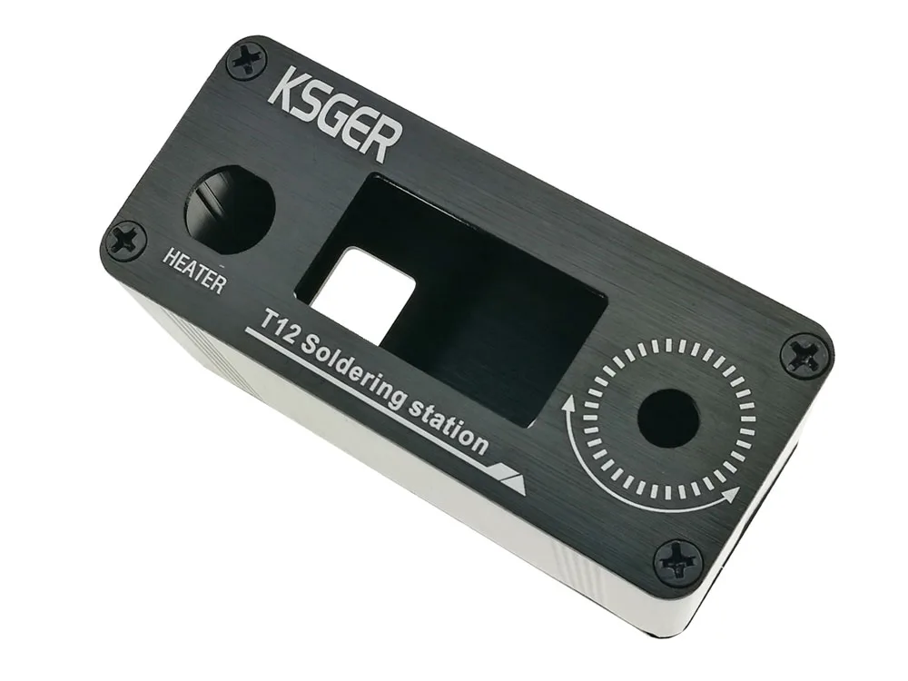 KSGER T12 STM32 OLED мини паяльник станция Стенд DIY наборы Электрический контроллер сварочные инструменты очиститель Мини Сплав чехол
