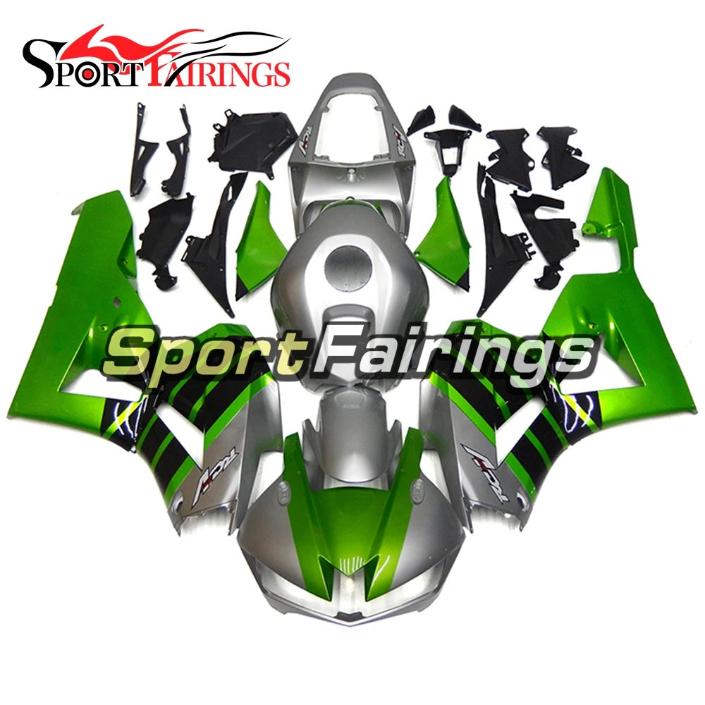 

Silver Green Fairings For Honda CBR600RR F5 13 14 15 2013 - 2015 Injection Motorcycle Fairing Kit ABS Plastic Bodywork Cowlings