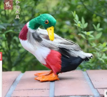 

Make duck poultry Feathered animal Home furnishing handicrafts articles statue home decoration wedding