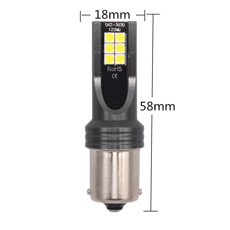 YIJINSHENG 2 шт. 1157 1156 3030 12SMD светодиодные лампы заднего тормоза поворотные сигнальные