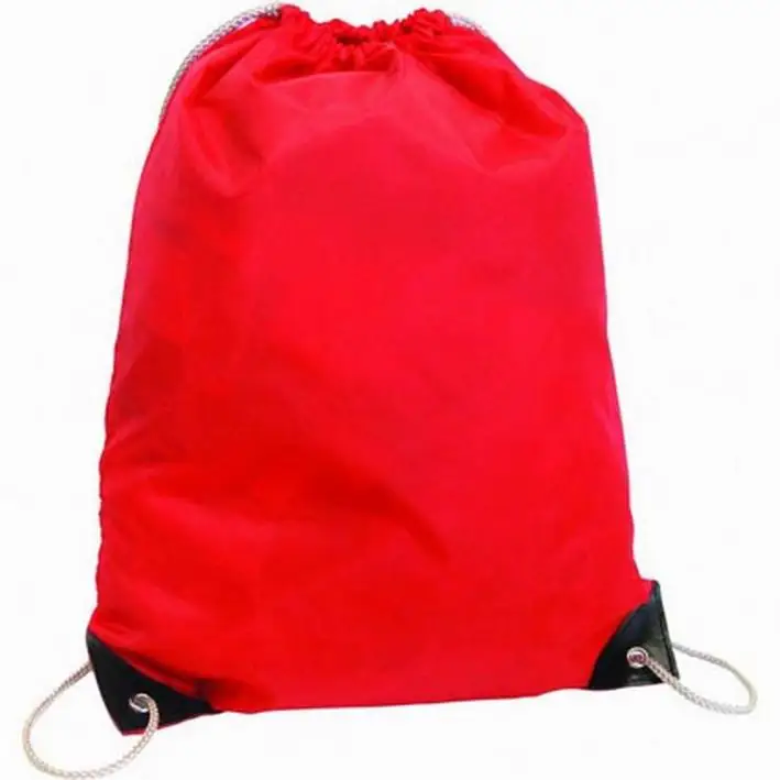 Высококачественные Полиэстеровые Сумки на шнурке с логотипом клиента 100 шт./лот