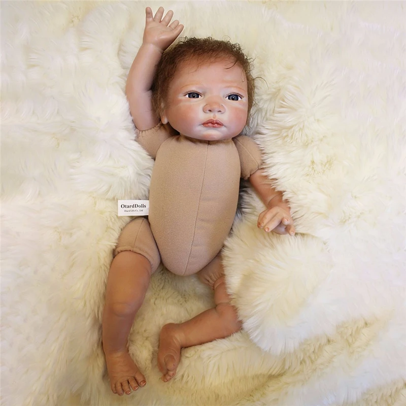 Soft Silicone Reborn Baby Boy Dolls 46cm Fake Babies For Children Gift Sleeping Doll Toys bebes bonecas | Игрушки и хобби