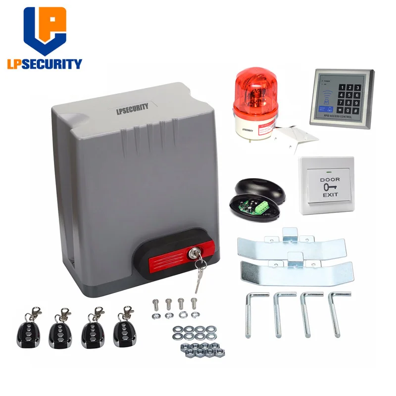 Автоматический подъездной ворот мотор для раздвижных 800 кг 24 В постоянного тока с