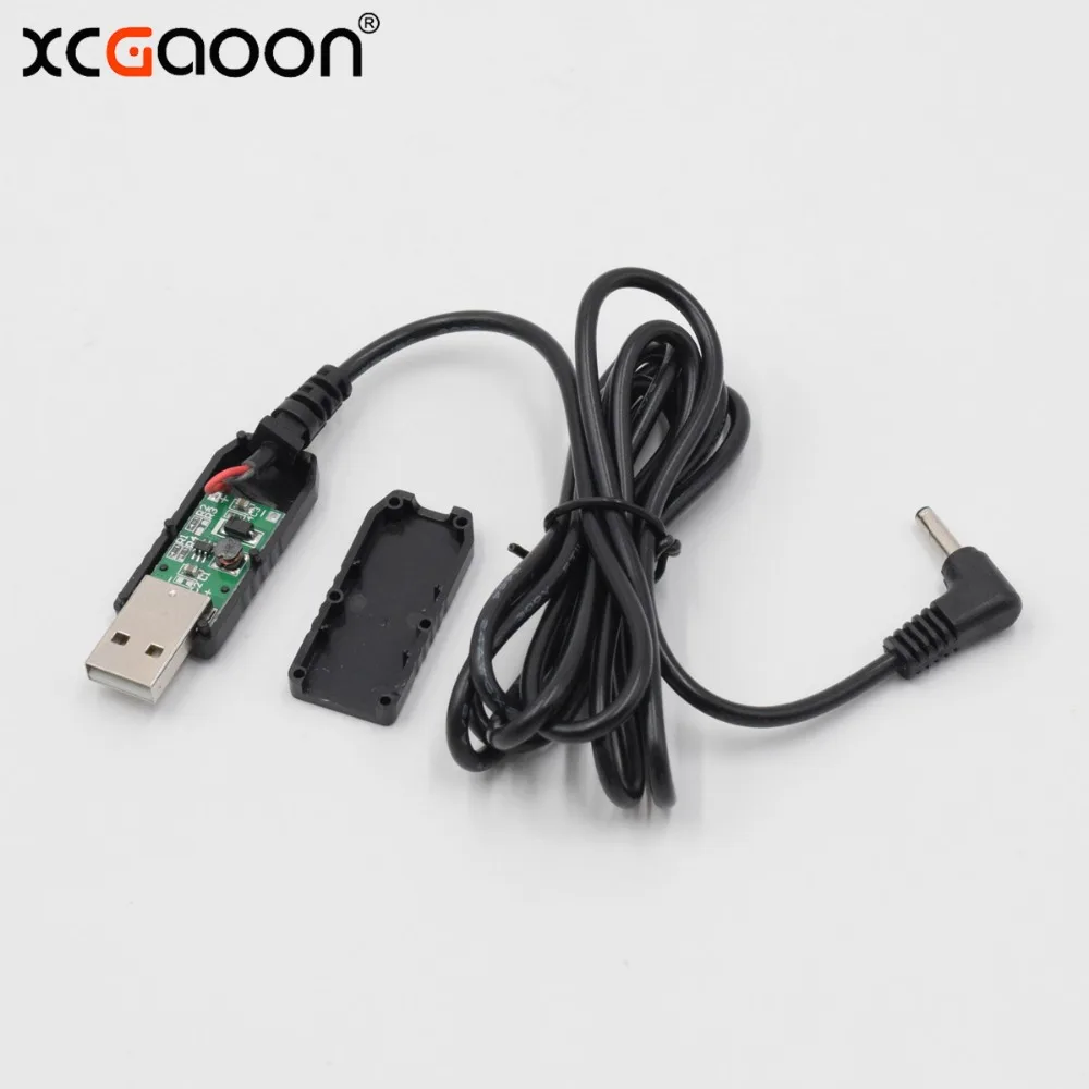 XCGaoon DC преобразователь USB вход 5V выход 12V 0.8A с диаметром 3 5 мм зарядный порт для