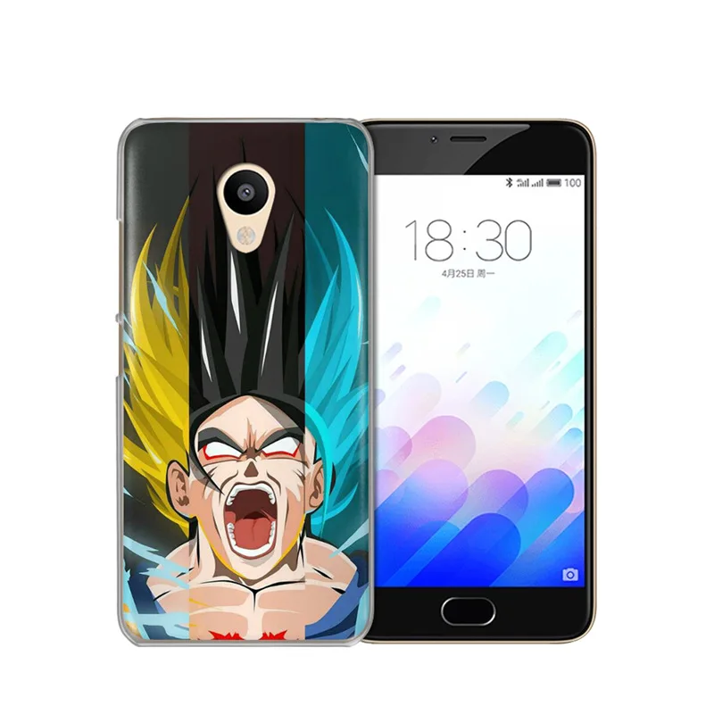 For Meizu M3S M3 Note M5 M5S M5C M6 U10 U20 Pro 6 16th Phone Case back cover coque pattern Dragon Ball goku cartoon silicone |