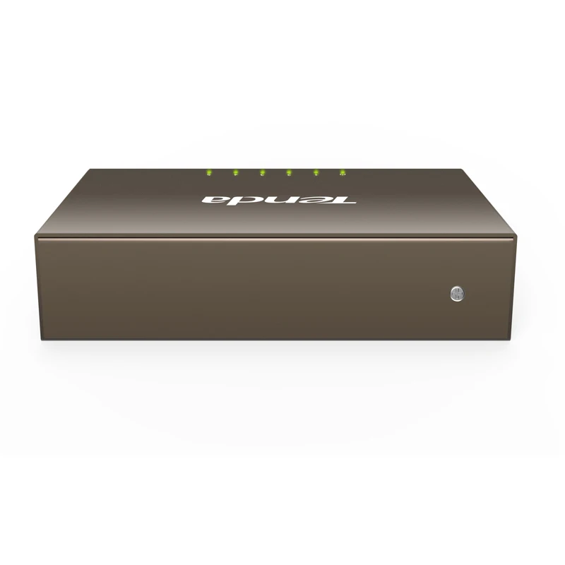 Tenda TEG1005D 5 Порты Gigabit Ethernet, 10/100/1000 Мбит коммутатор для интернет-сети, Auto MDI/MDIX
