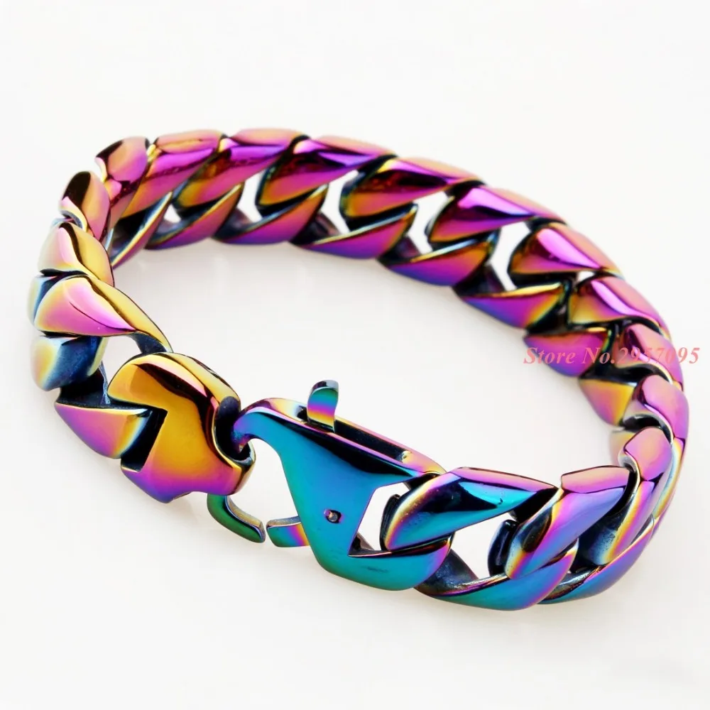 Мужской браслет из нержавеющей стали в стиле панк рок|bangle men|bracelets bangles menmen fashion