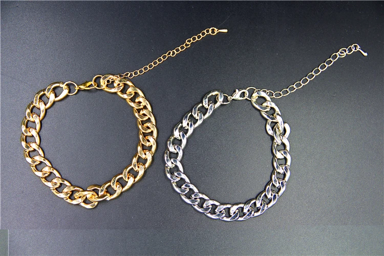 2016 женские роскошные золотые цвета серебристого звуковые металлические толстые