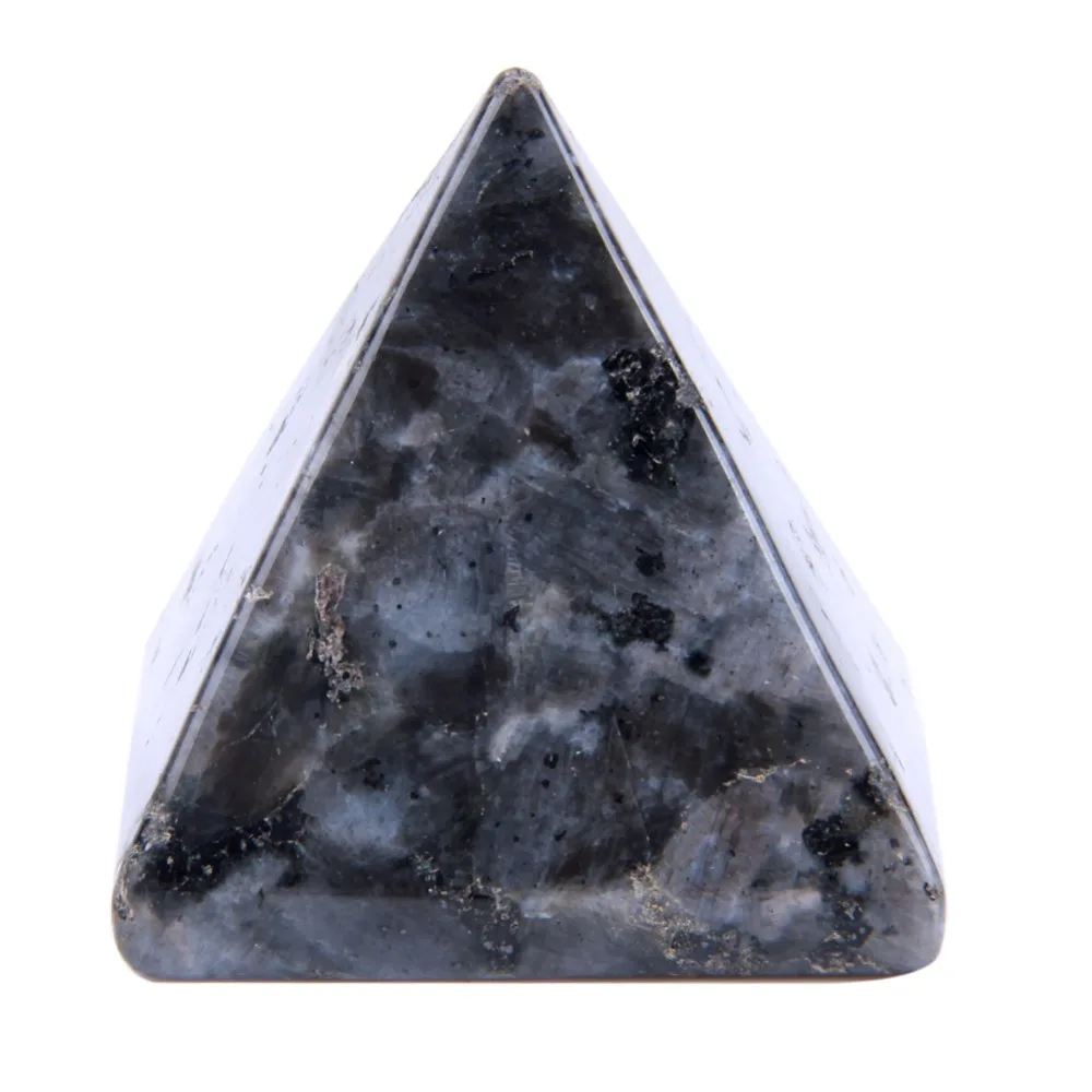 

Натуральный Лабрадорит yaye, полудрагоценный камень, резная Фигурка пирамиды, большой кристалл рейки, восстанавливающие домашние ремесла, 1 ш...