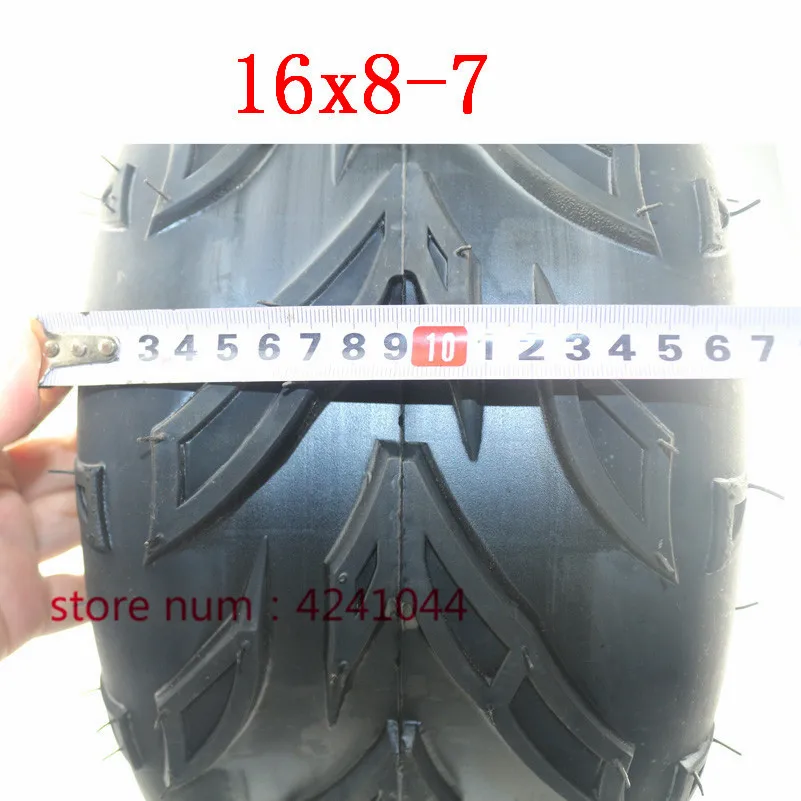 1 шт. 16x8-7 шина задняя Передняя ATV Go Kart бескамерная шина 16x8-7 вакуумная шина для 70cc 90cc 110cc 125cc