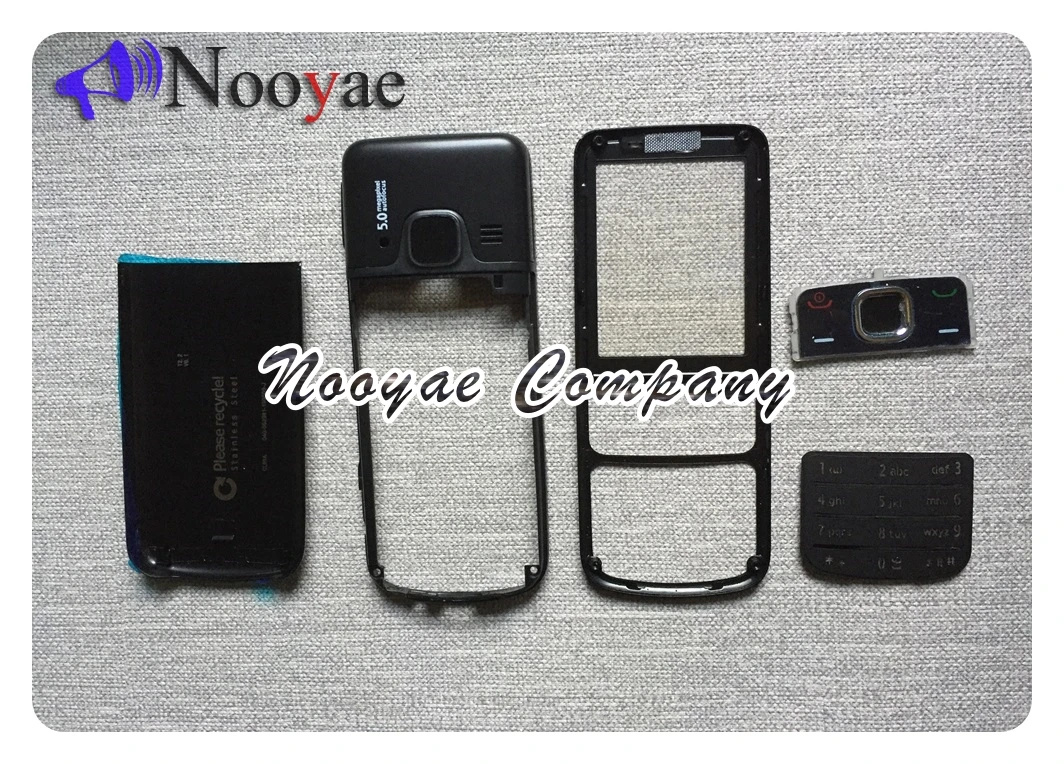 Задний металлический полный корпус чехол для Nokia 6700 классический 6700C Передняя