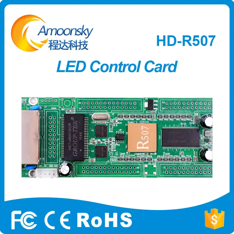 Вертикальный цифровой дисплей вывесок HD R507 светодиодный huidu приемная Карта знак