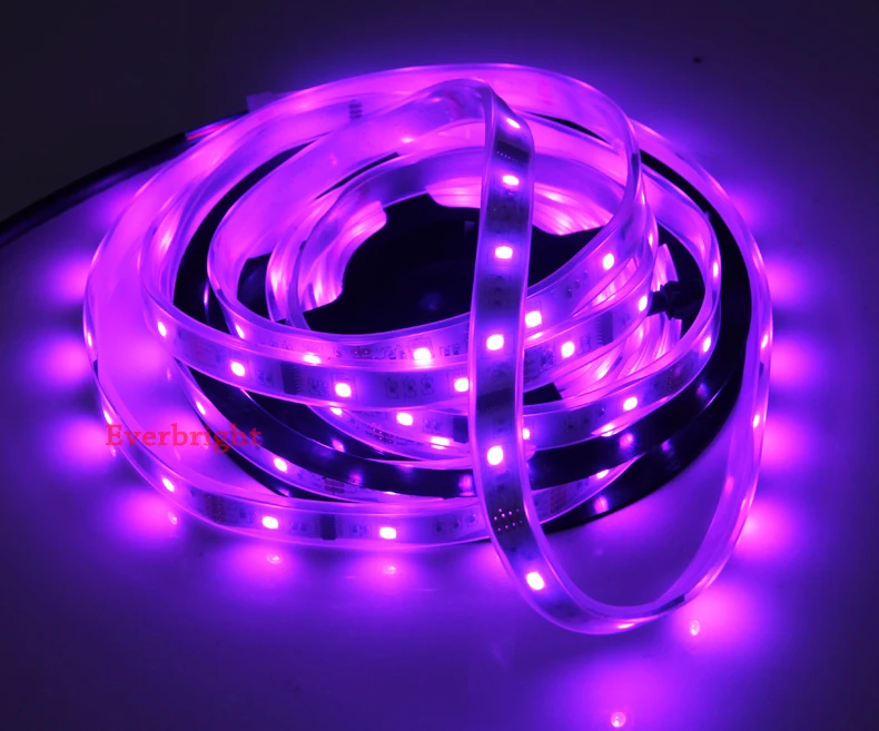5 м 6803 ИС 5050 цифровая RGB лента 150 светодиодов IP67 трубка водонепроницаемая и IP20