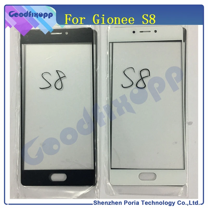 Передний экран для Gionee S8 внешнее стекло ЖК дисплей сенсорная внешняя панель