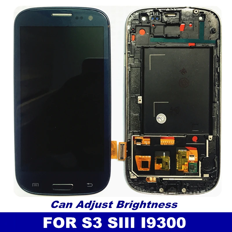 Новый ЖК дисплей для Samsung Galaxy S3 i9300 III кодирующий преобразователь сенсорного