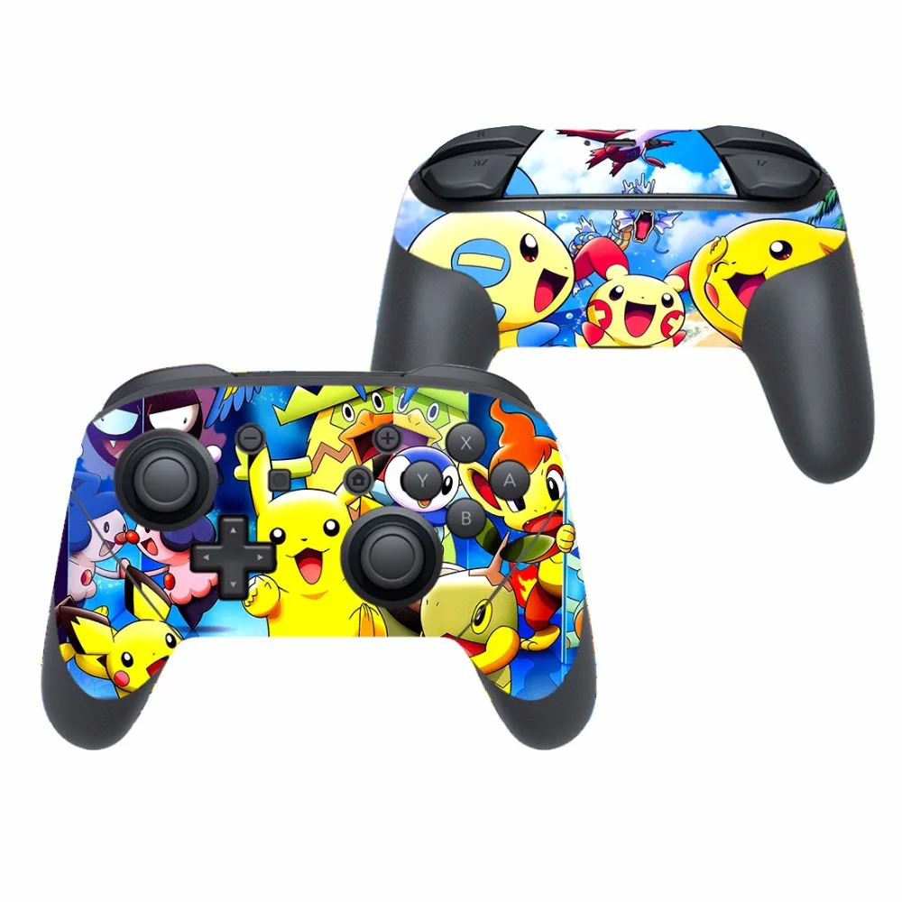 Игра для Pokemon GO Pikachu виниловая наклейка на кожу наклейка для nintendo Switch Pro контроллер геймпад наклейка на кожу s